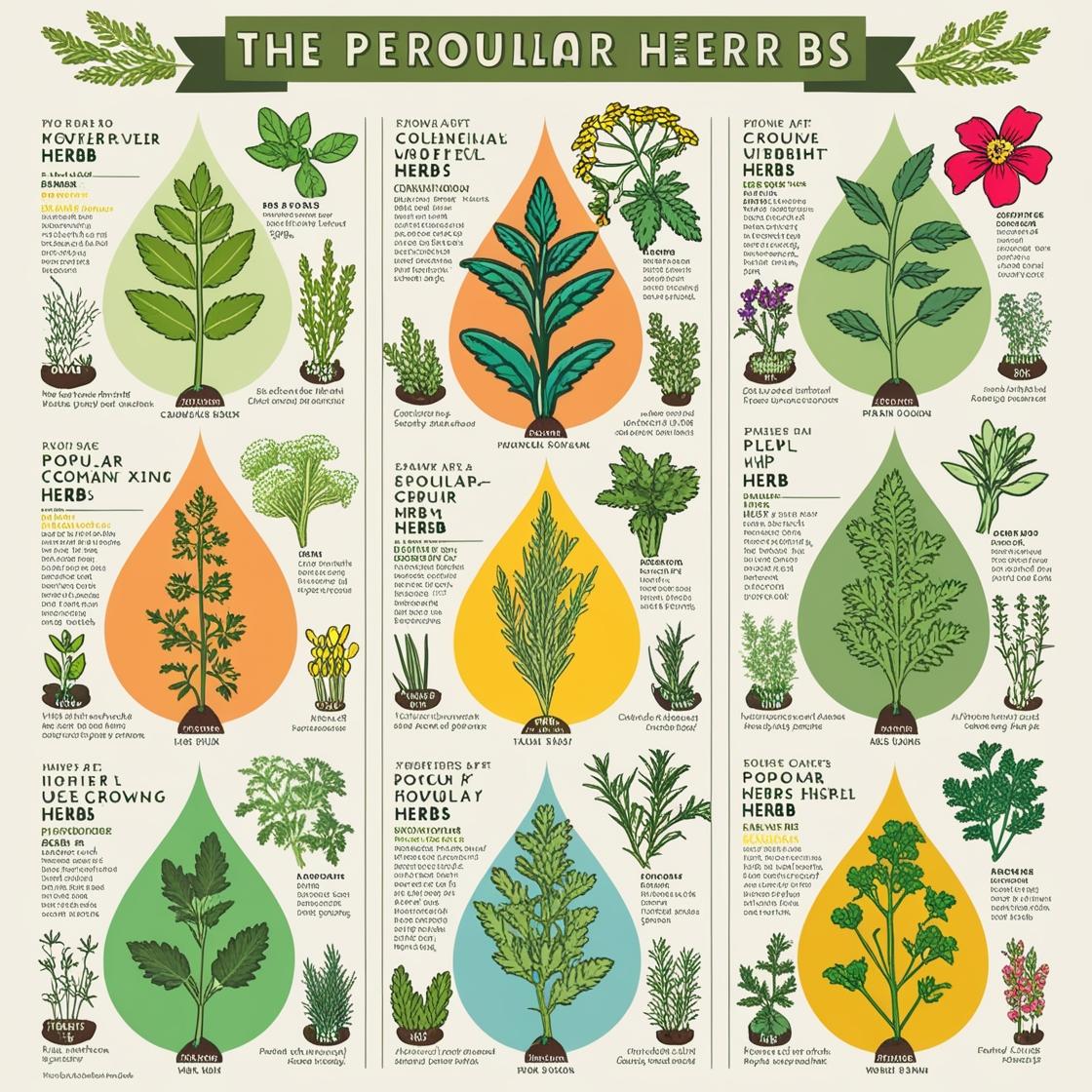 100 types personality of Herbs: A Garden Guide for Enthusiasts