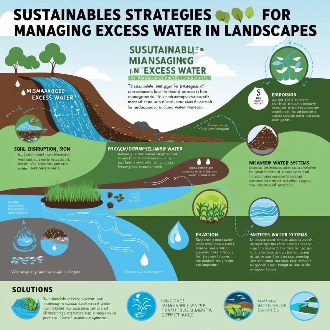 Managing Excess Water in the Landscape: Sustainable Strategies and Solutions