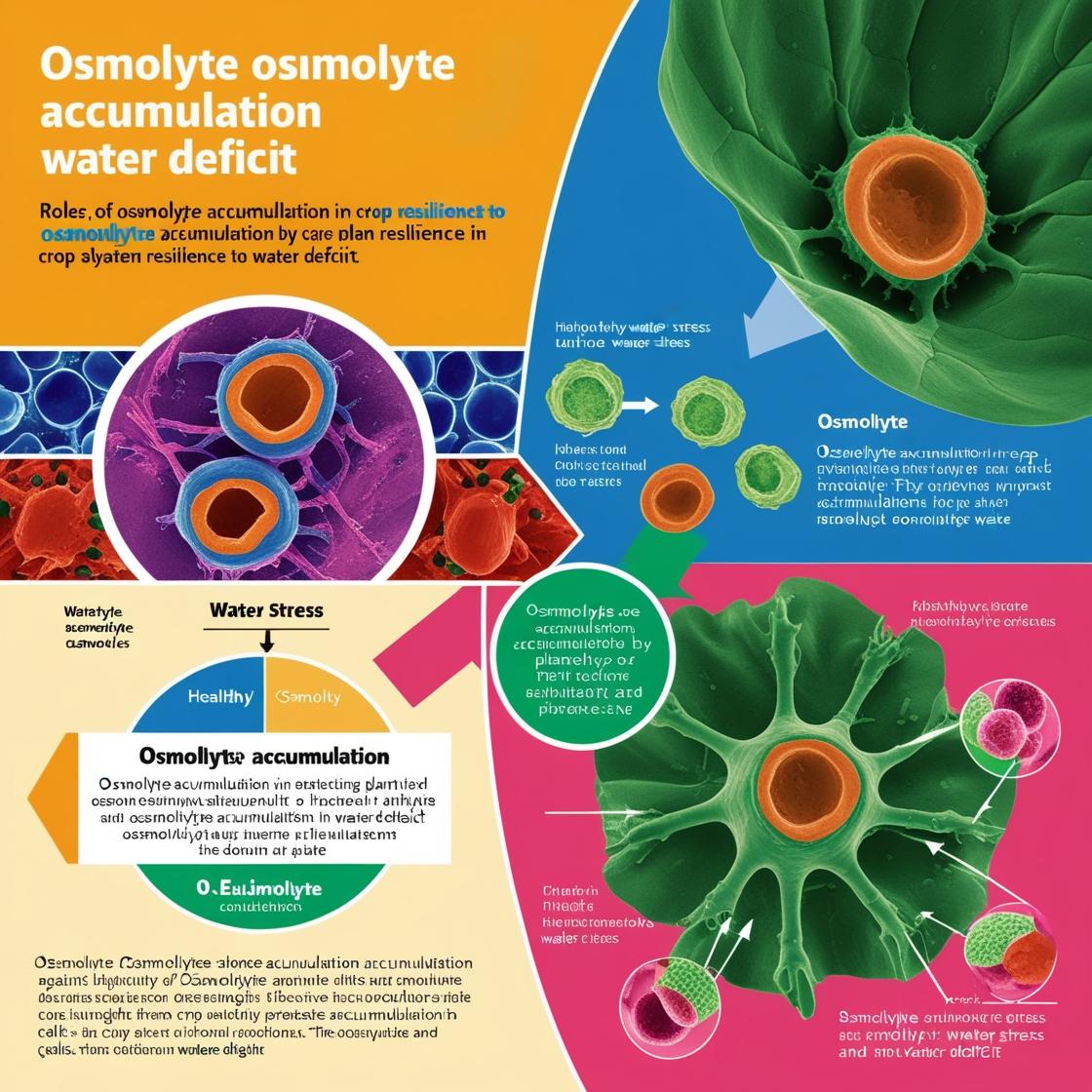 The Role of Osmolyte Accumulation in Crop Resilience to Water Deficit