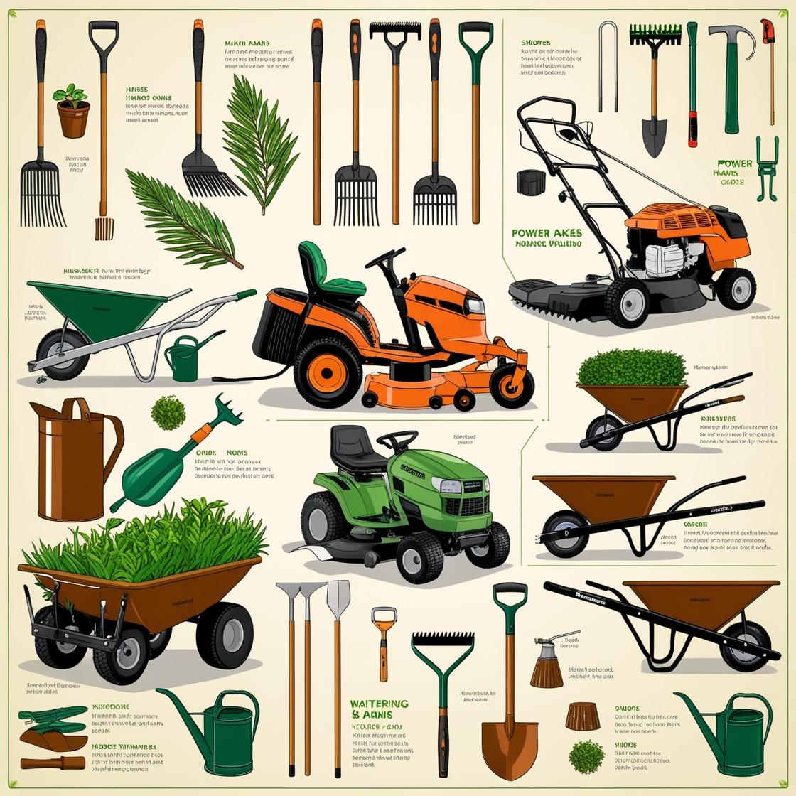 Tools and Equipment in Landscaping: An In-Depth Look