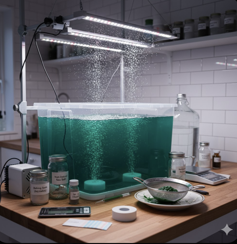 How To Grow Spirulina Algae Hydroponically