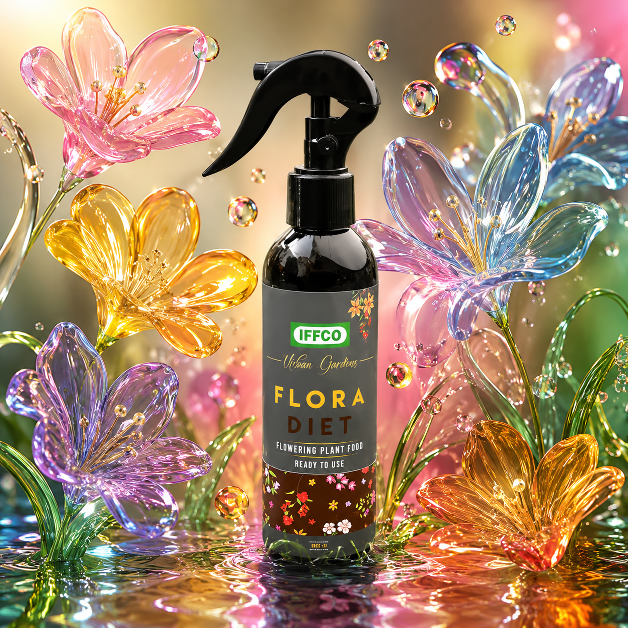 Flora Diet — Nutrient concentrate formulated to promote abundant flowering and fruiting in plants, fertilizers & nutrients