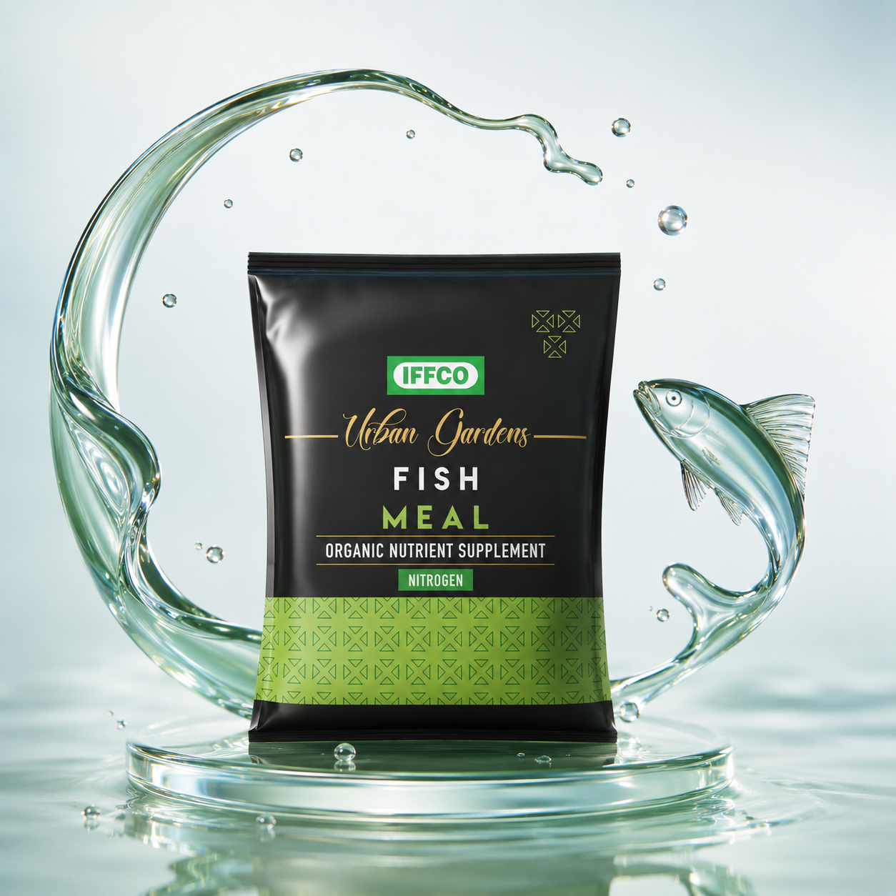 Fish Meal — Organic nitrogen and phosphorus supplement ideal for vegetable gardens and flowering plants, organic & bio inputs