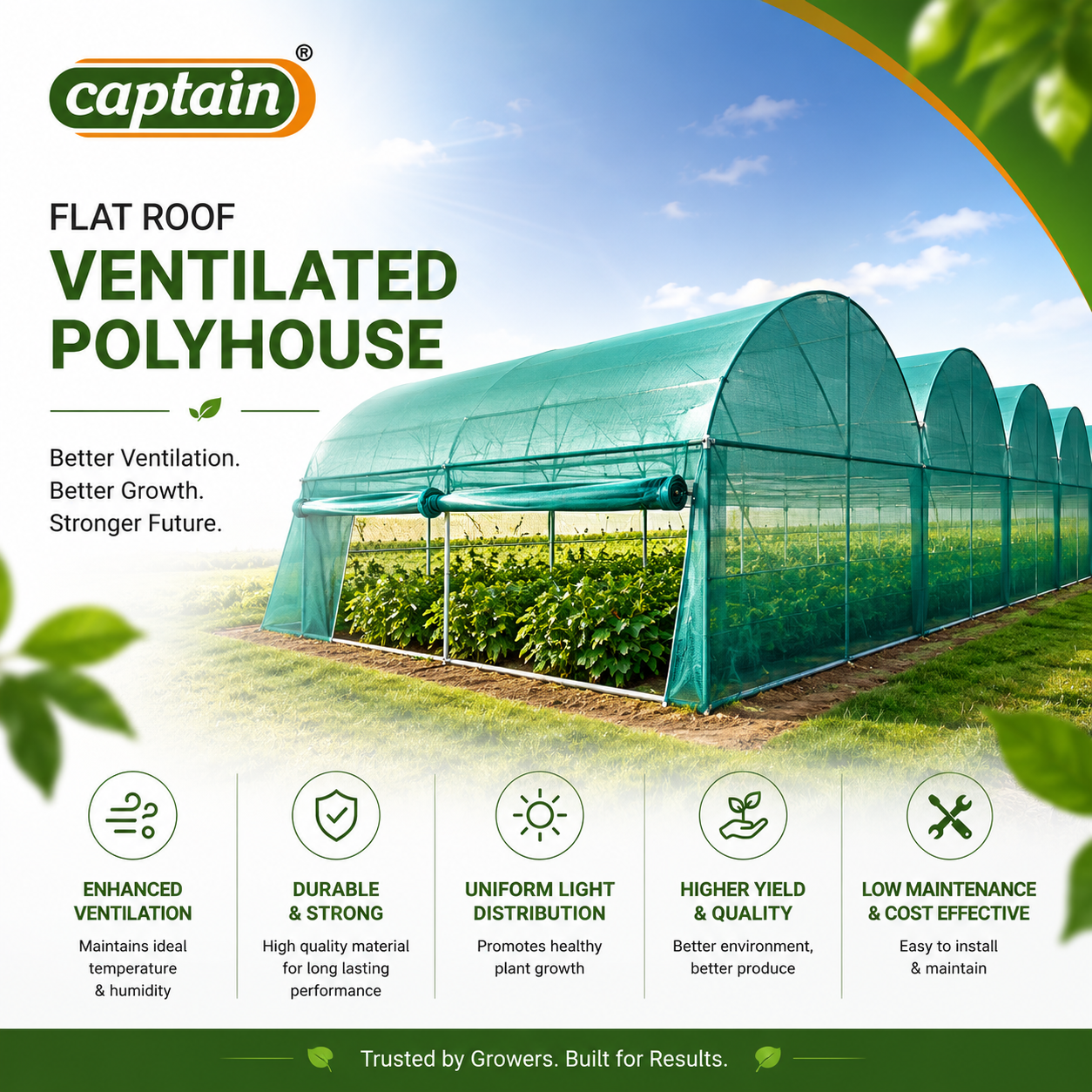Shade Net House — Shade-net structure regulating light and heat for nurseries and crops, greenhouse & nursery