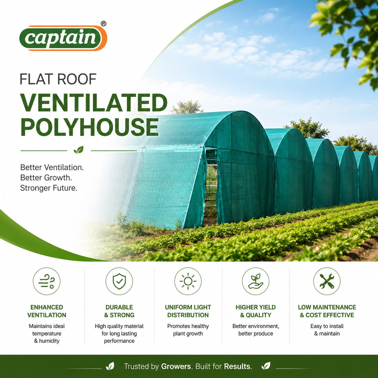 Shade Net — Innovative crop protection fabrics and agricultural netting solutions, tools & implements