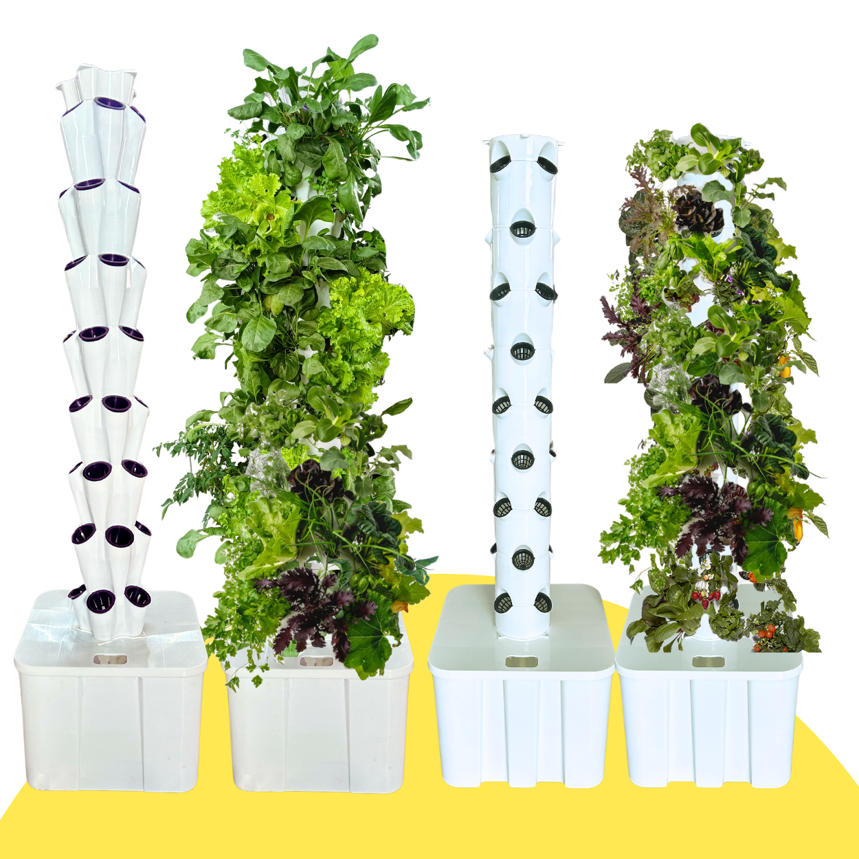 Vertical Farming Tower — Sustainable urban farming systems for growing more in less space, tools & implements