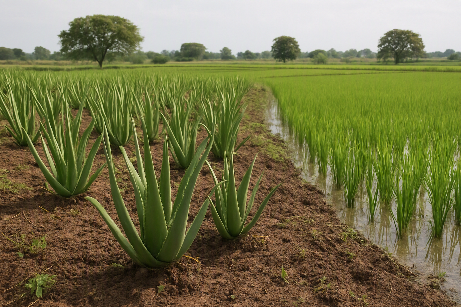 Aloe vera in the Rice Bowl of India: Practical Cultivation Guide