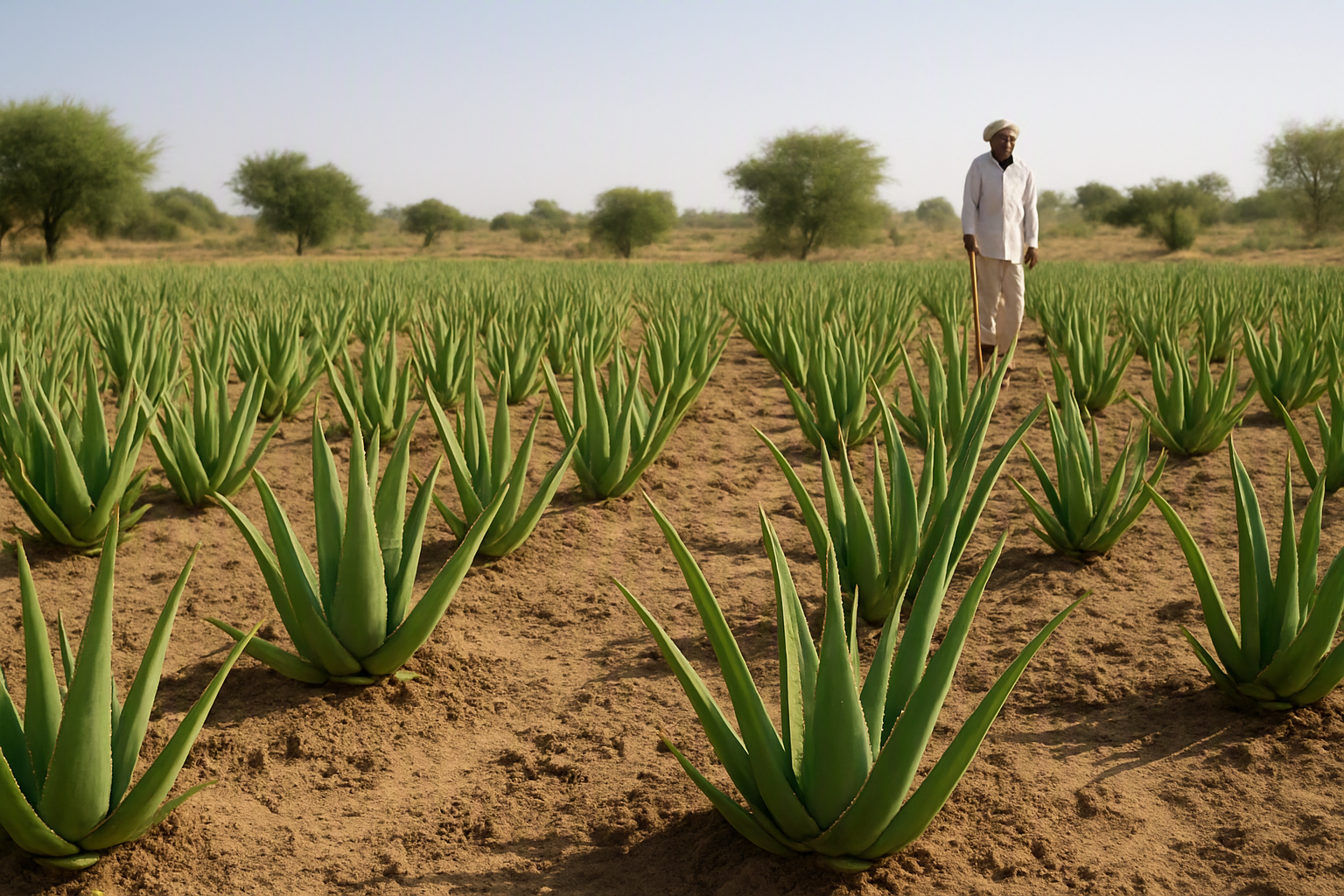 Aloe Vera in the Thar: Practical Cultivation Guide