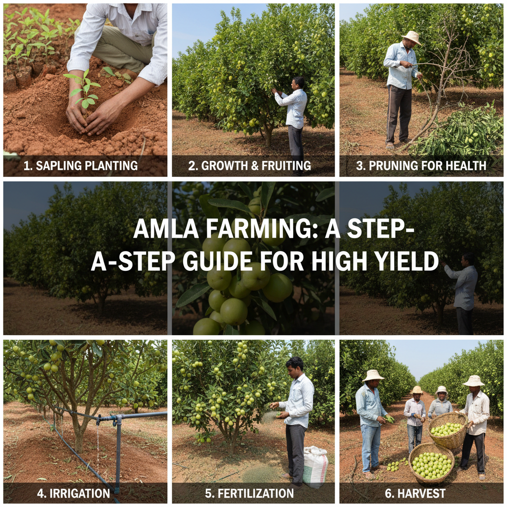 Amla Farming: A Step-by-Step Guide for High Yield