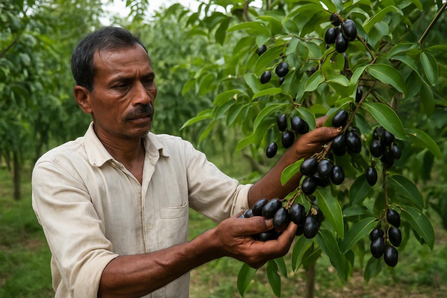 Java Plum (Jamun) Farming in West Bengal