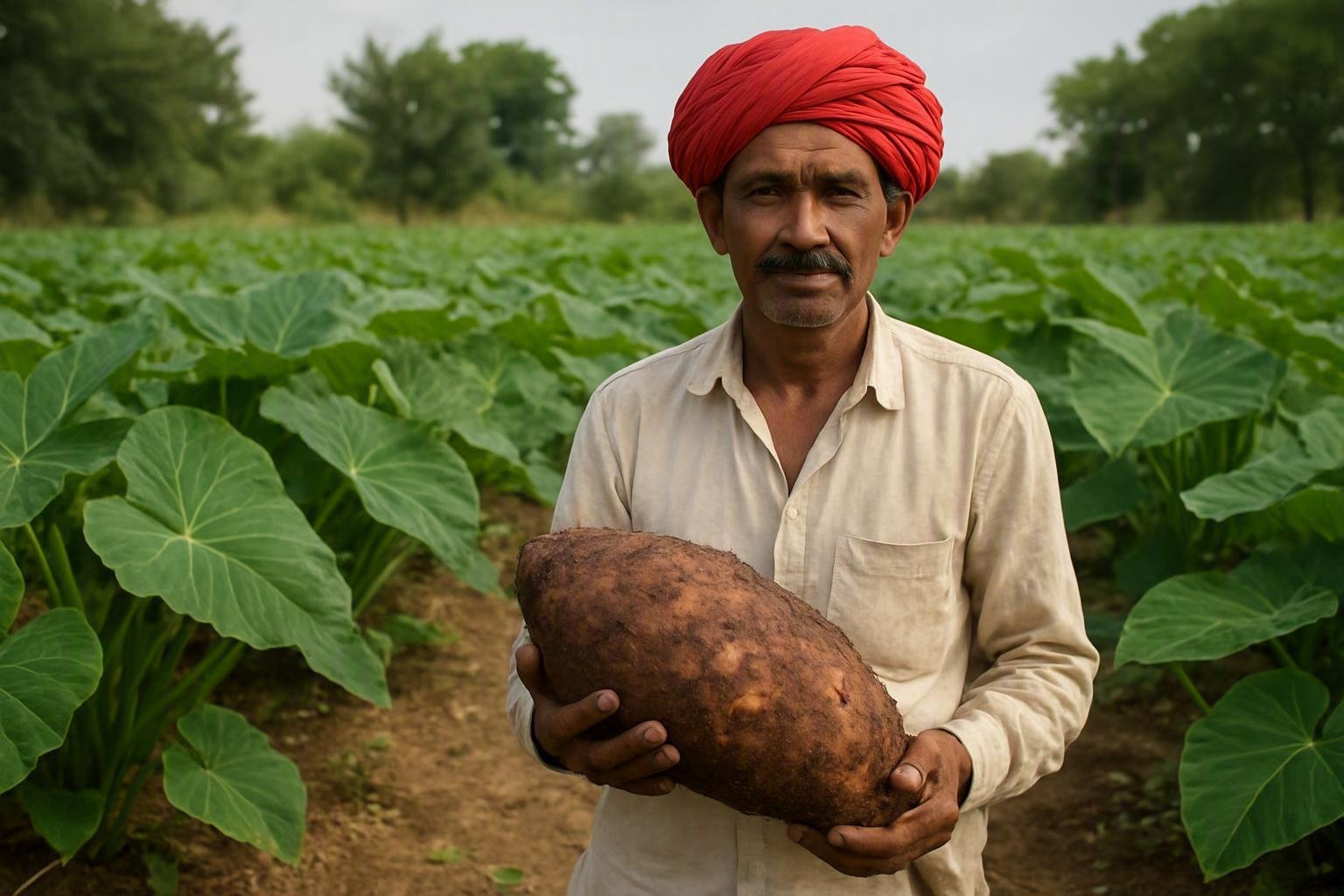 Elephant Foot Yam (Suran) Farming Guide for Rajasthan