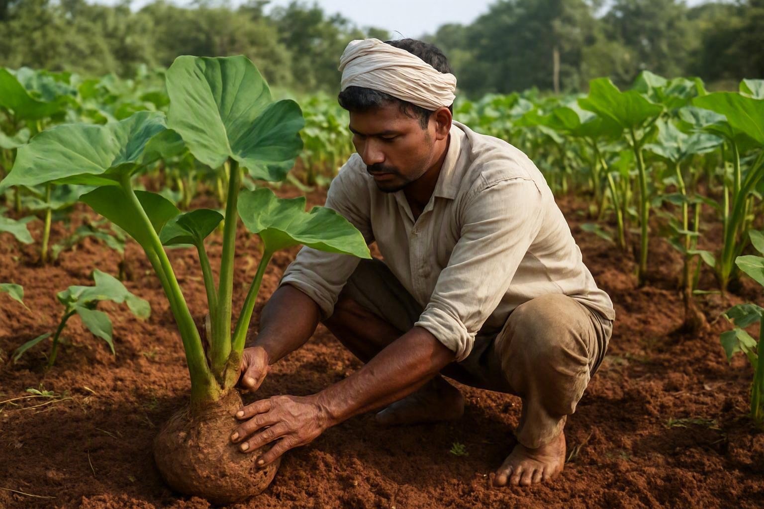 Elephant Foot Yam (Suran) Farming in Goa: Practical Guide