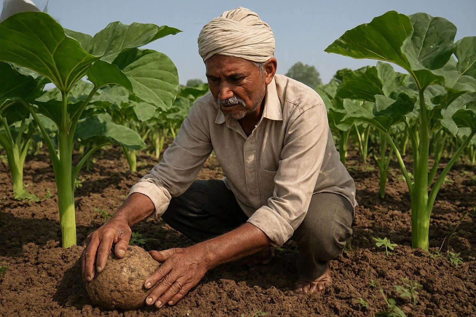 Elephant Foot Yam (Suran) Farming in Ludhiana: Practical Guide