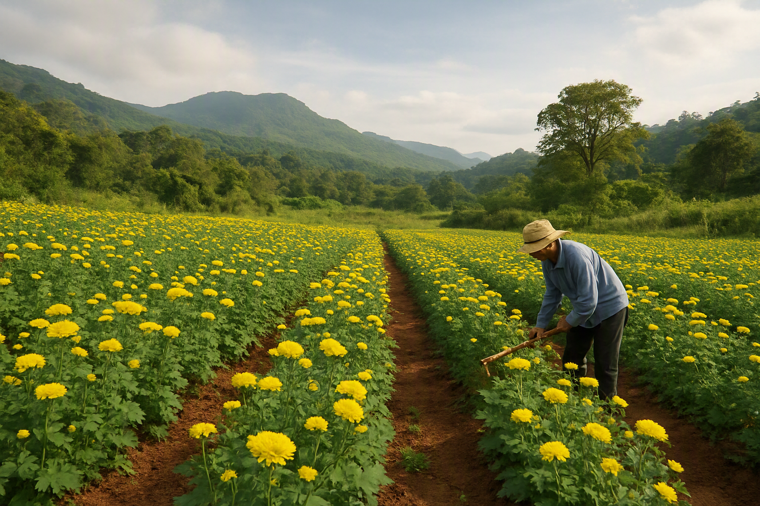 Chrysanthemum in the Western Ghats: Practical Cultivation Guide