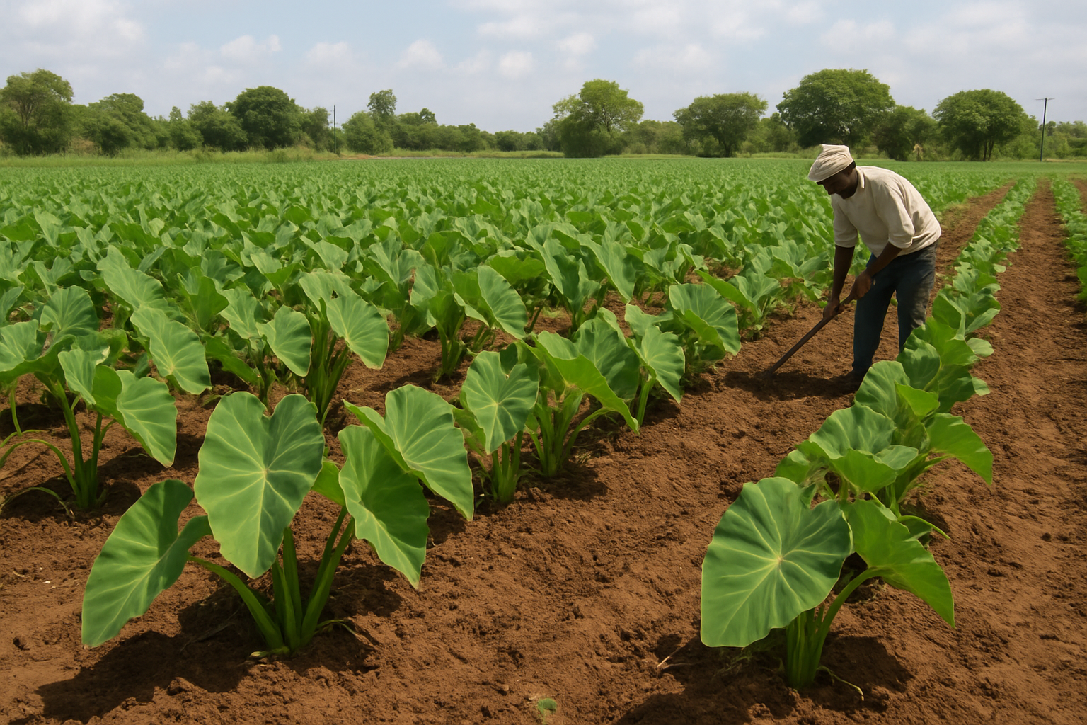 Colocasia in Madurai: Sowing to Sale Guide