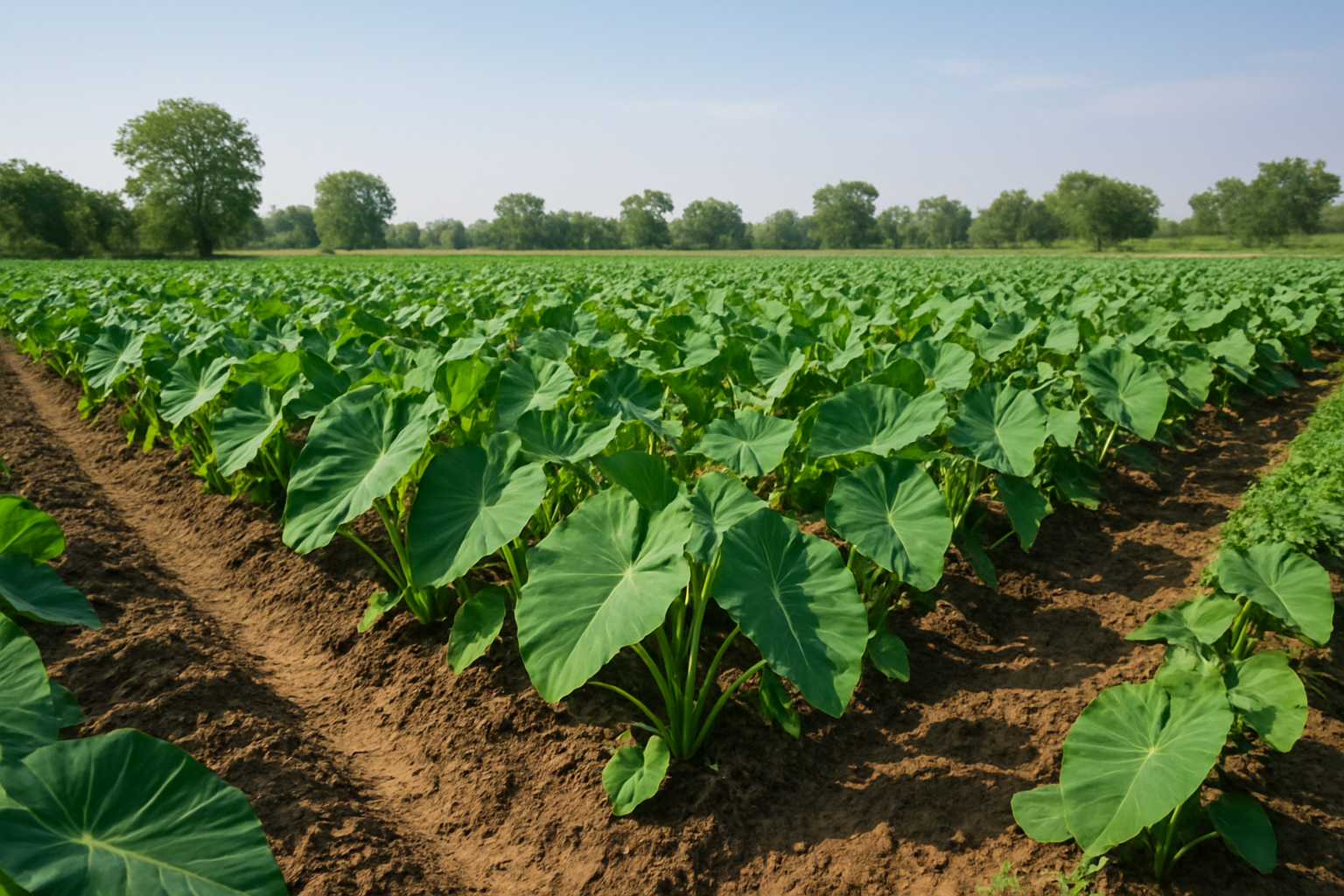 Colocasia in Muzaffarnagar: Sowing to Market Guide