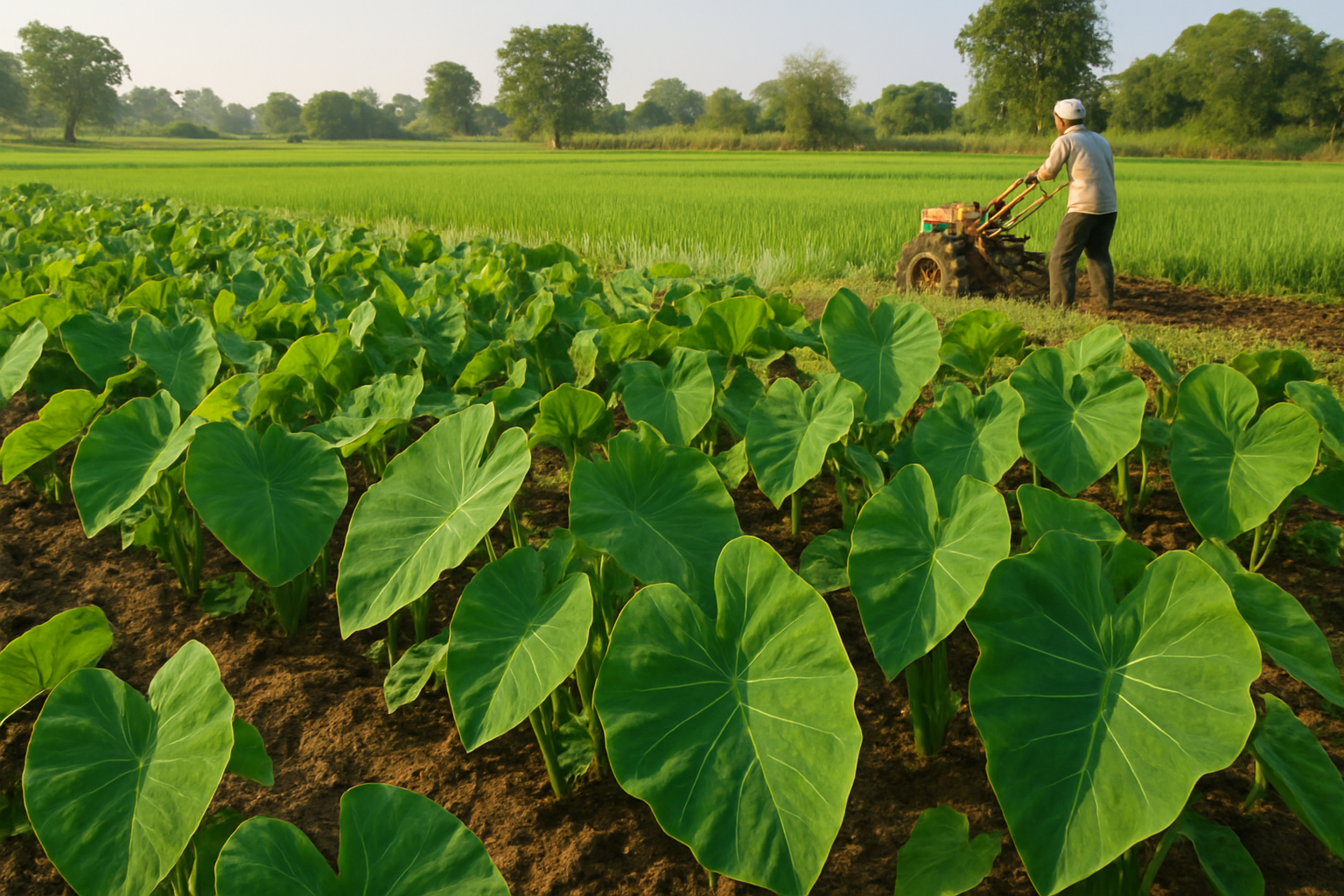 Colocasia in the Rice Bowl of India: A Practical Cultivation Guide