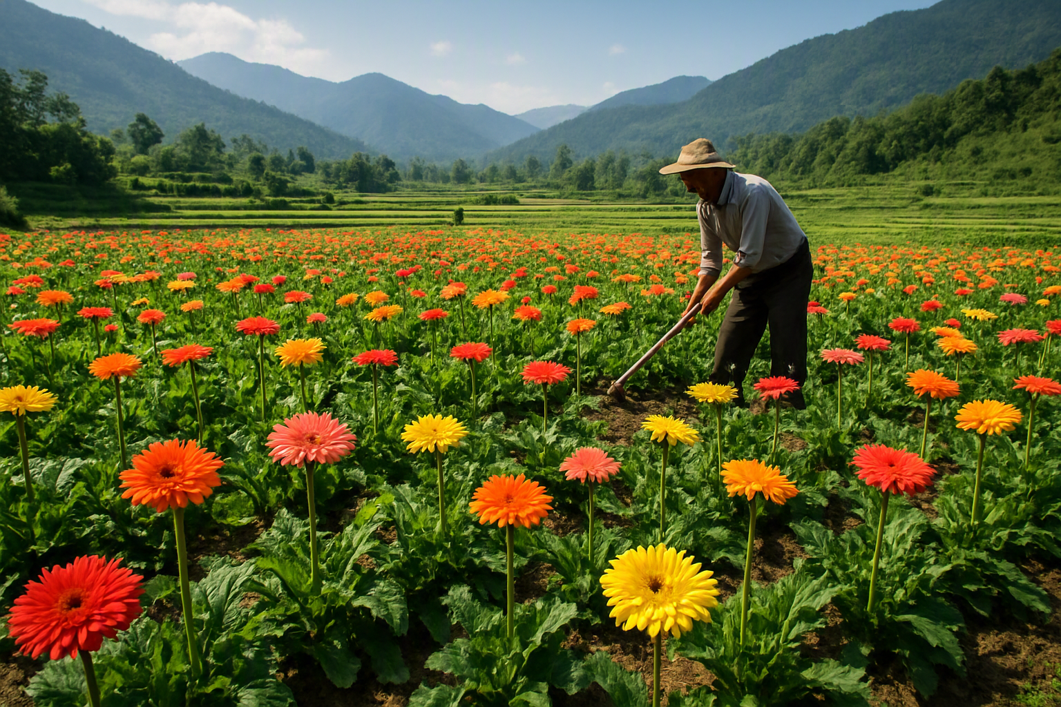 Gerbera in Arunachal Pradesh: Practical Cultivation Guide