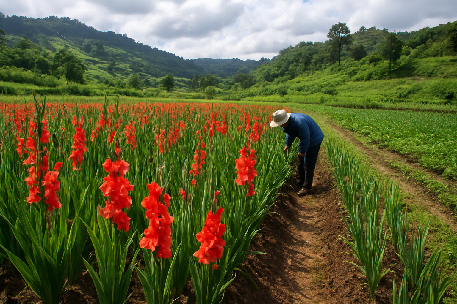 Gladiolus in Meghalaya: Practical Cultivation Guide