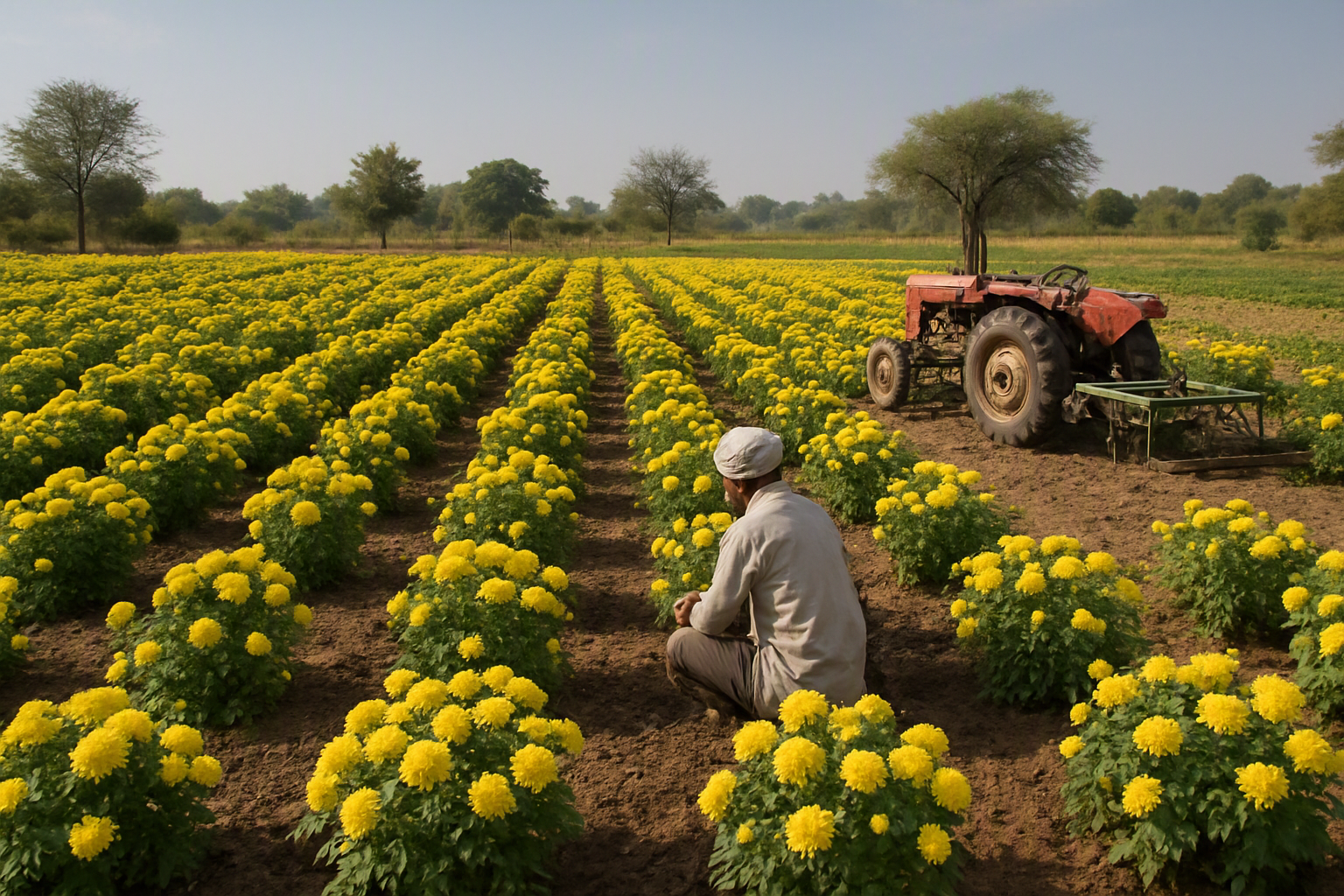 Growing Chrysanthemum in Rajasthan: Practical Farming Guide