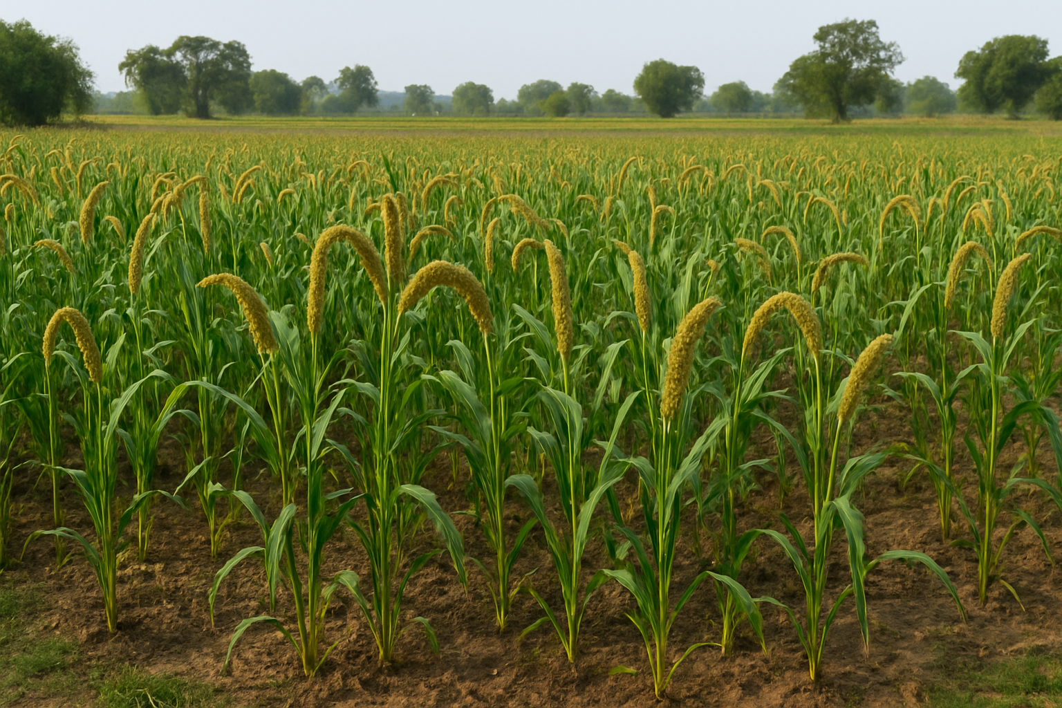Growing Foxtail Millet (Kangni) in Bundelkhand