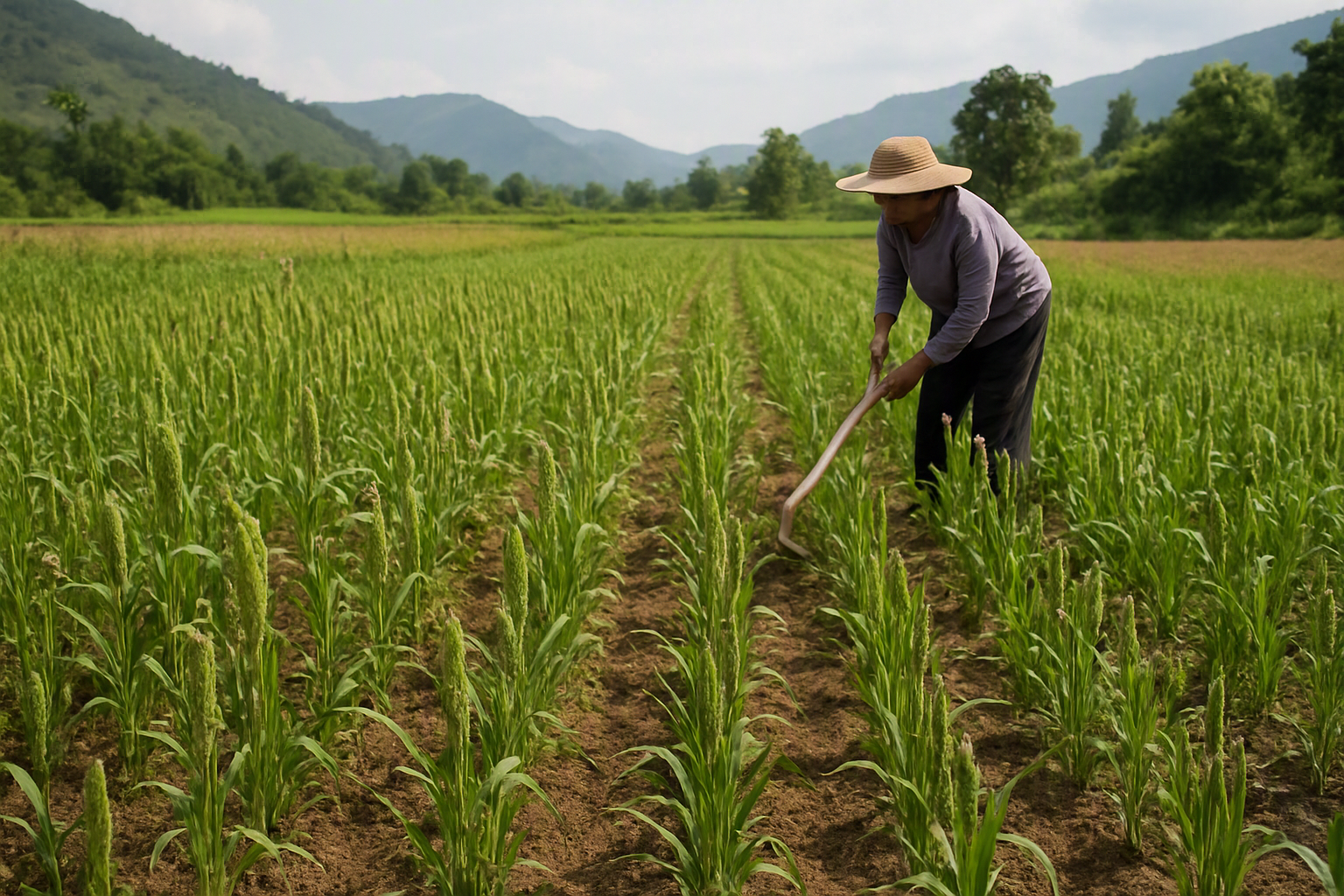 Growing Little Millet (Kutki) in Arunachal Pradesh