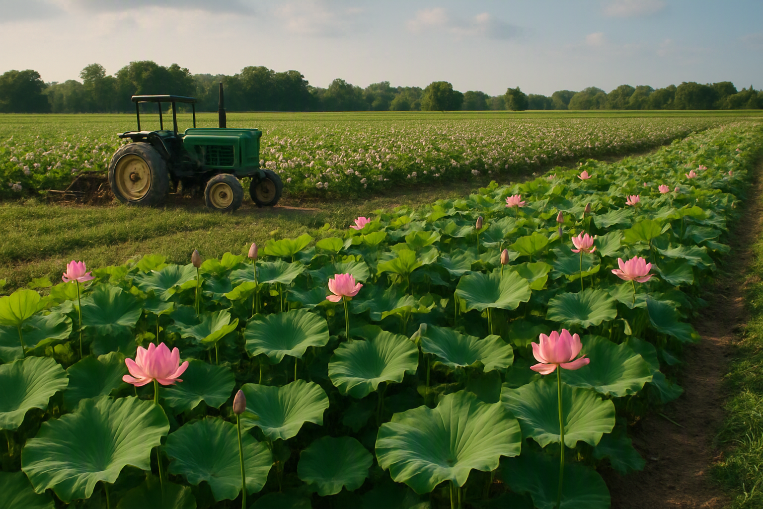 Growing Lotus in Cotton Districts: Complete Farming Guide