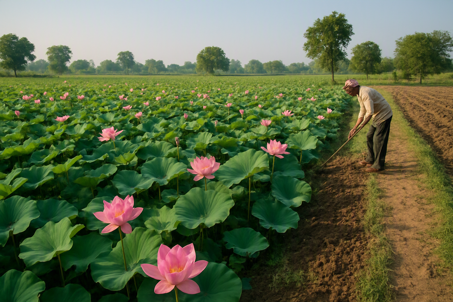 Growing Lotus in Uttar Pradesh: Practical Guide
