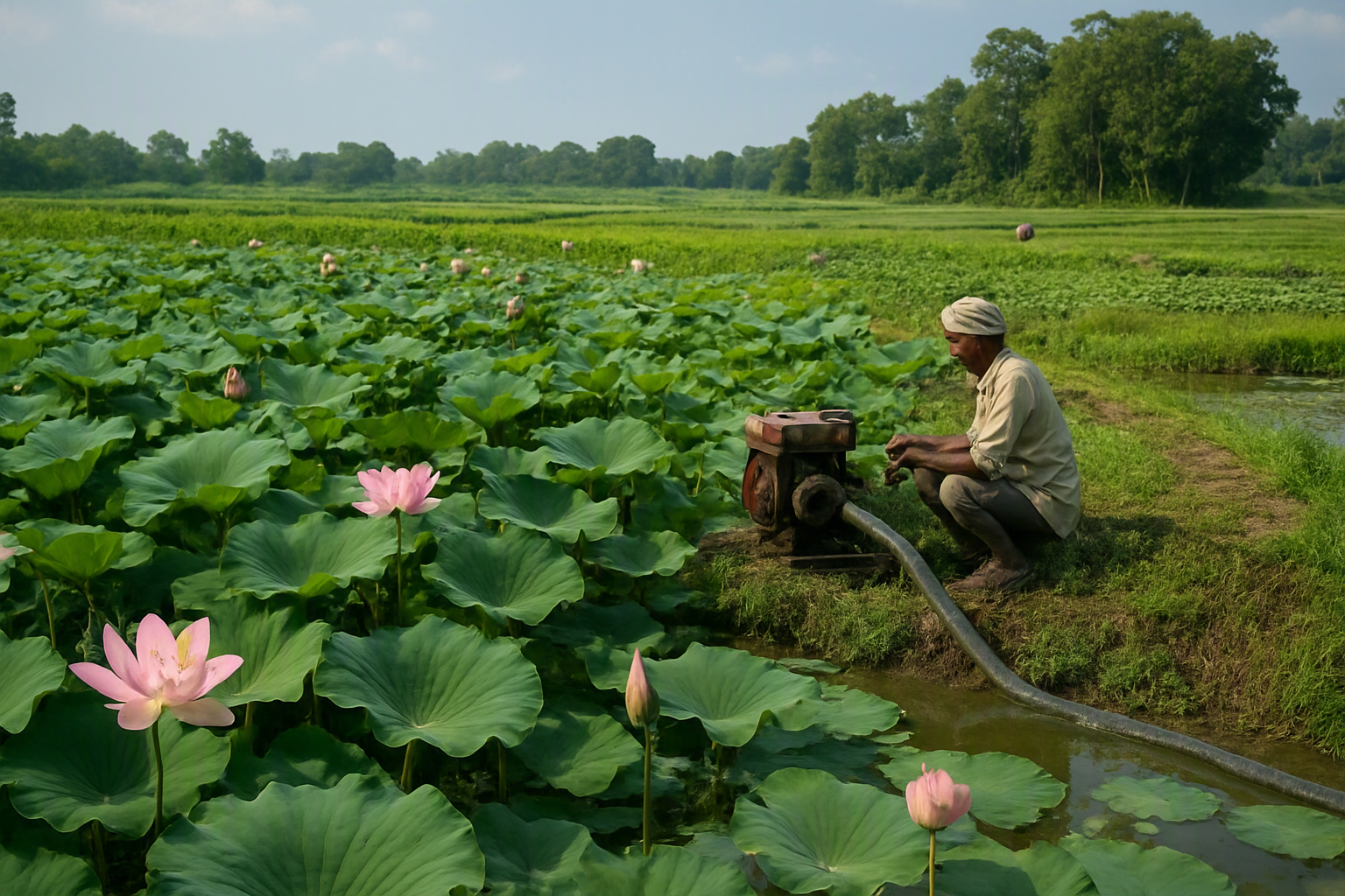 Growing Lotus in West Bengal: Practical Farming Guide