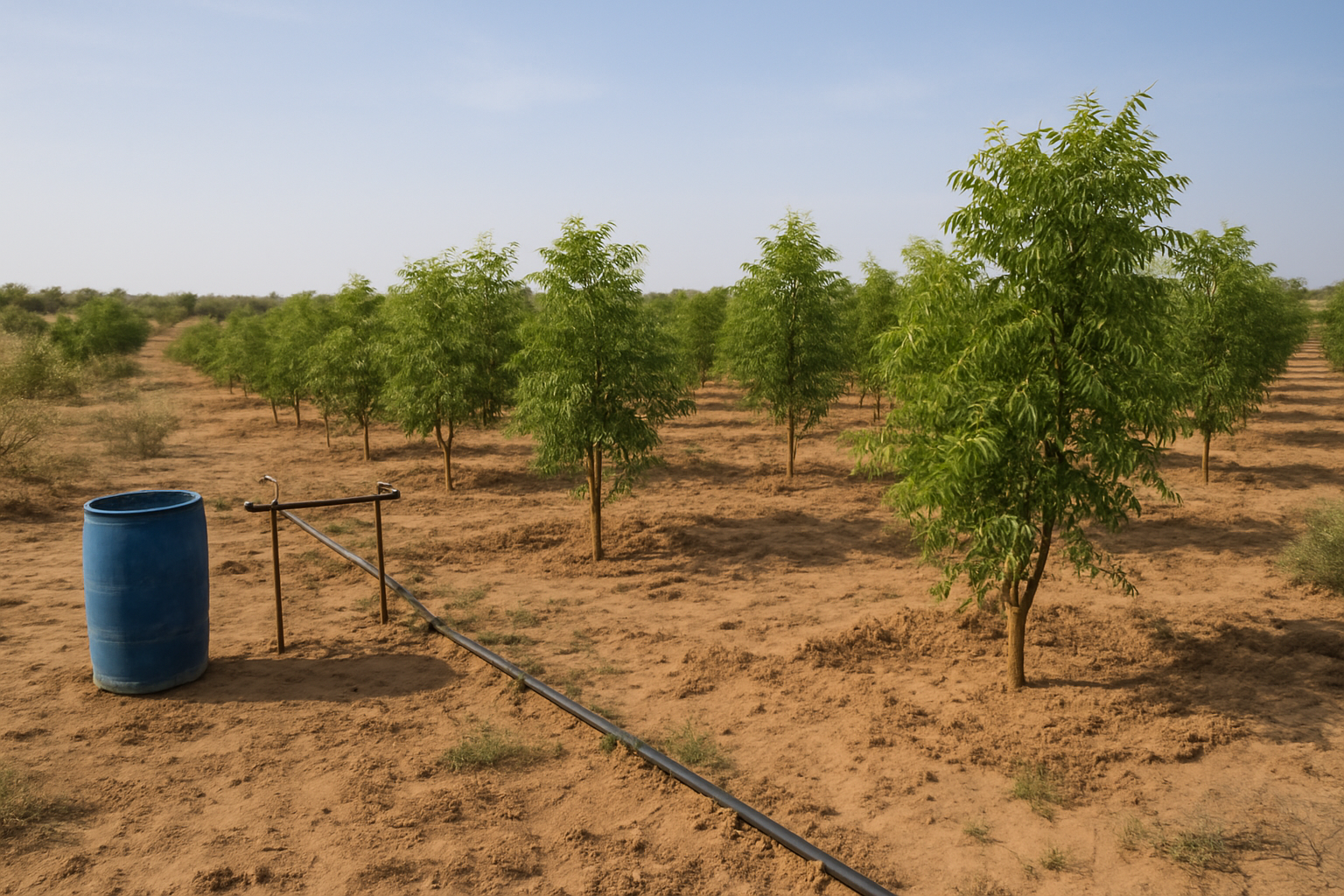 Growing Neem in the Thar Desert: Practical Guide