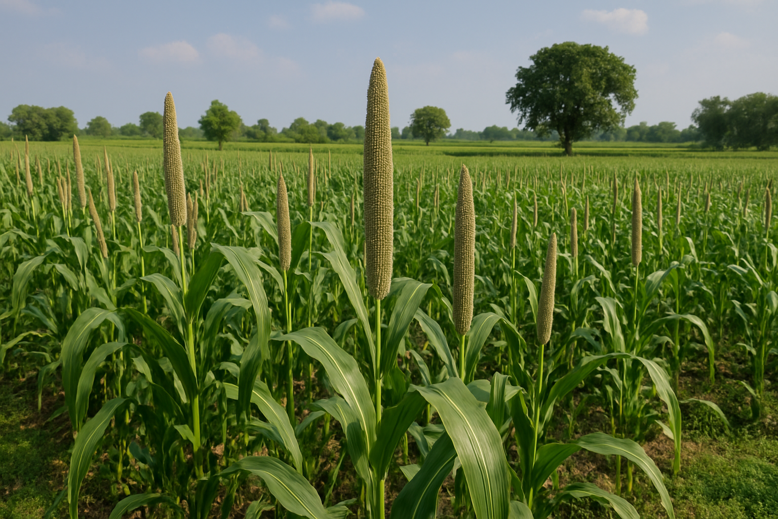 Growing Pearl Millet (Bajra) in India's Rice Bowl