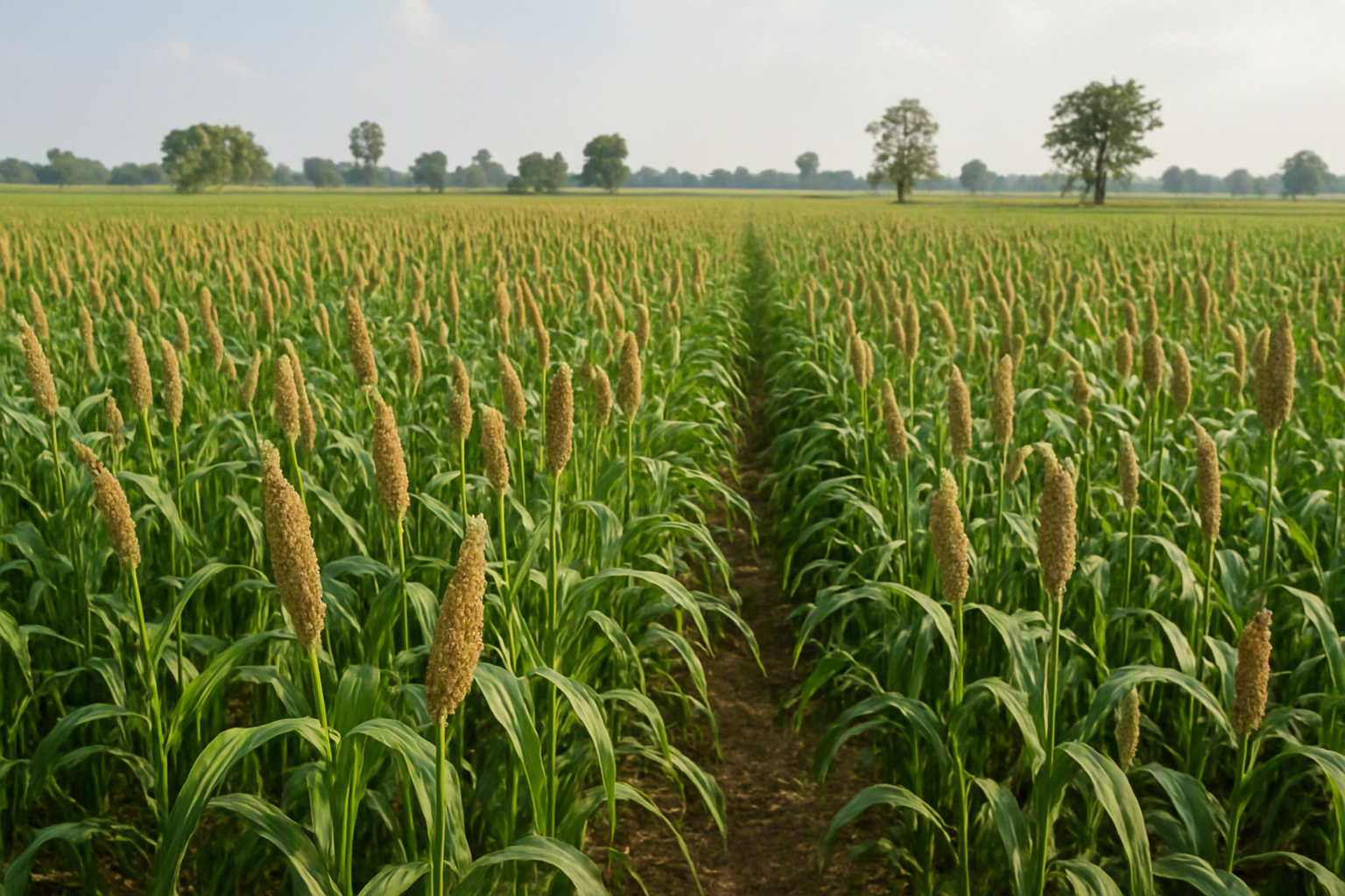 Growing Proso Millet (Cheena) in Delta Districts