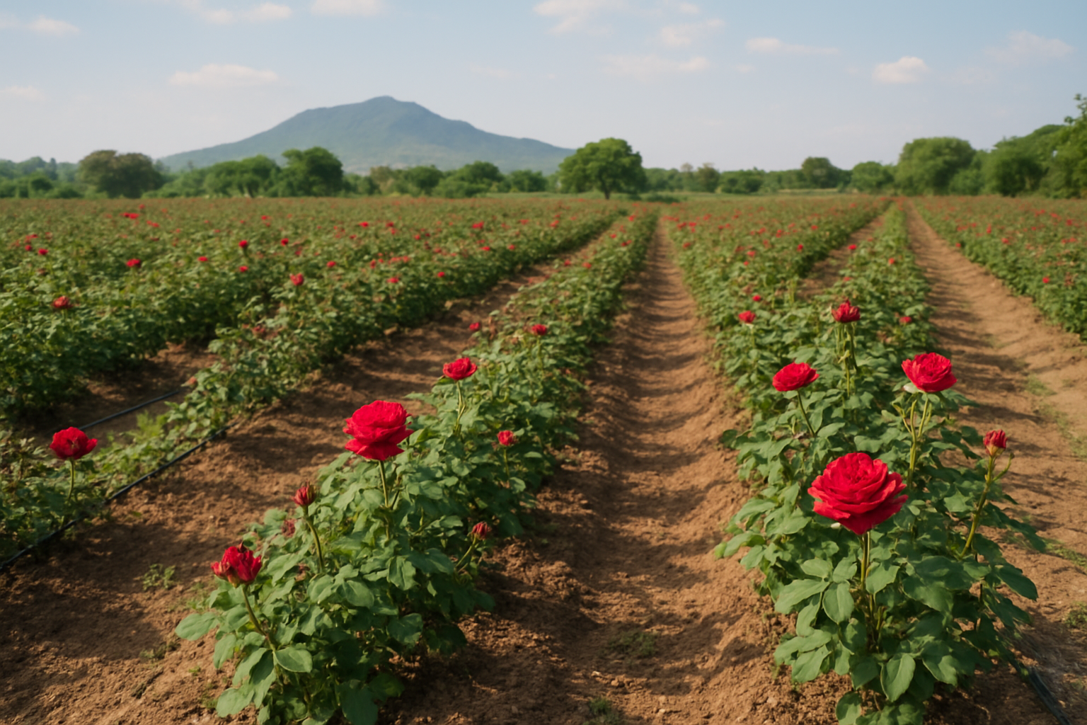 Growing Roses in Junagadh: From Planting to Market