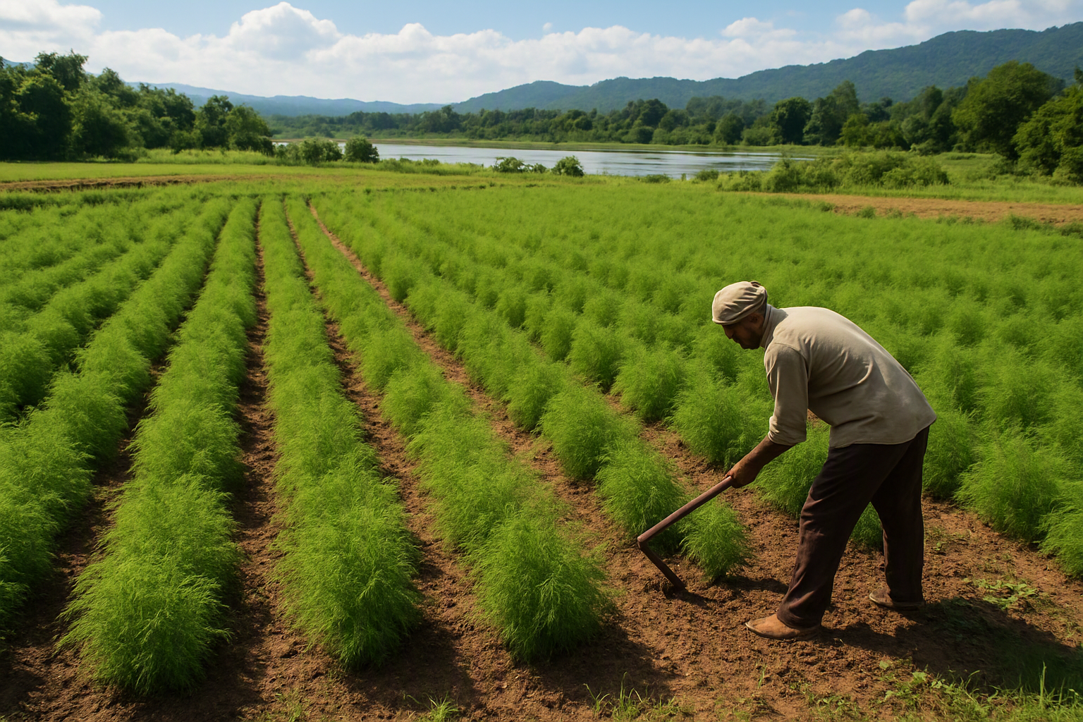 Growing Shatavari in the Brahmaputra Valley