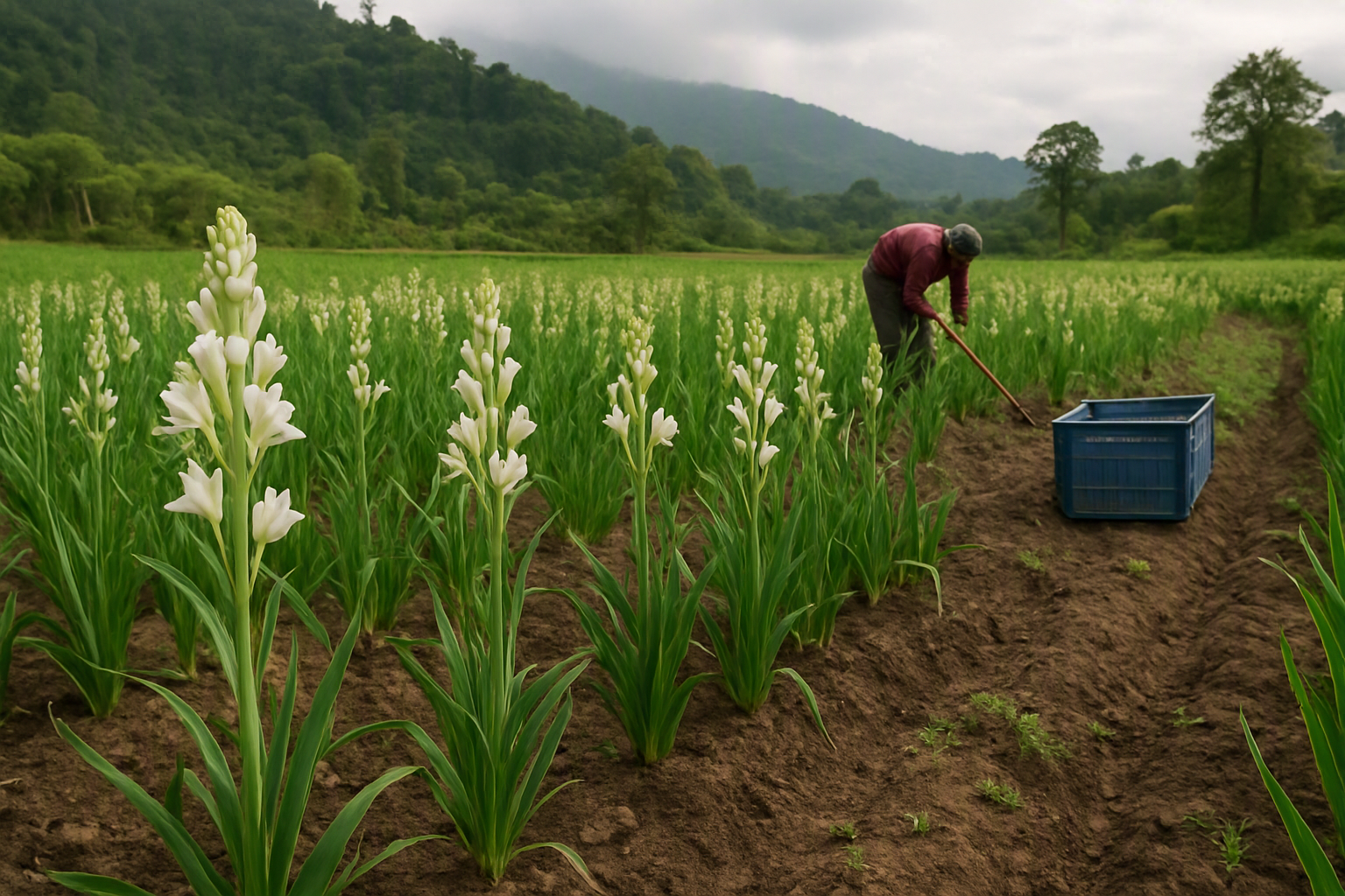Growing Tuberose in Sikkim: Practical Farming Guide