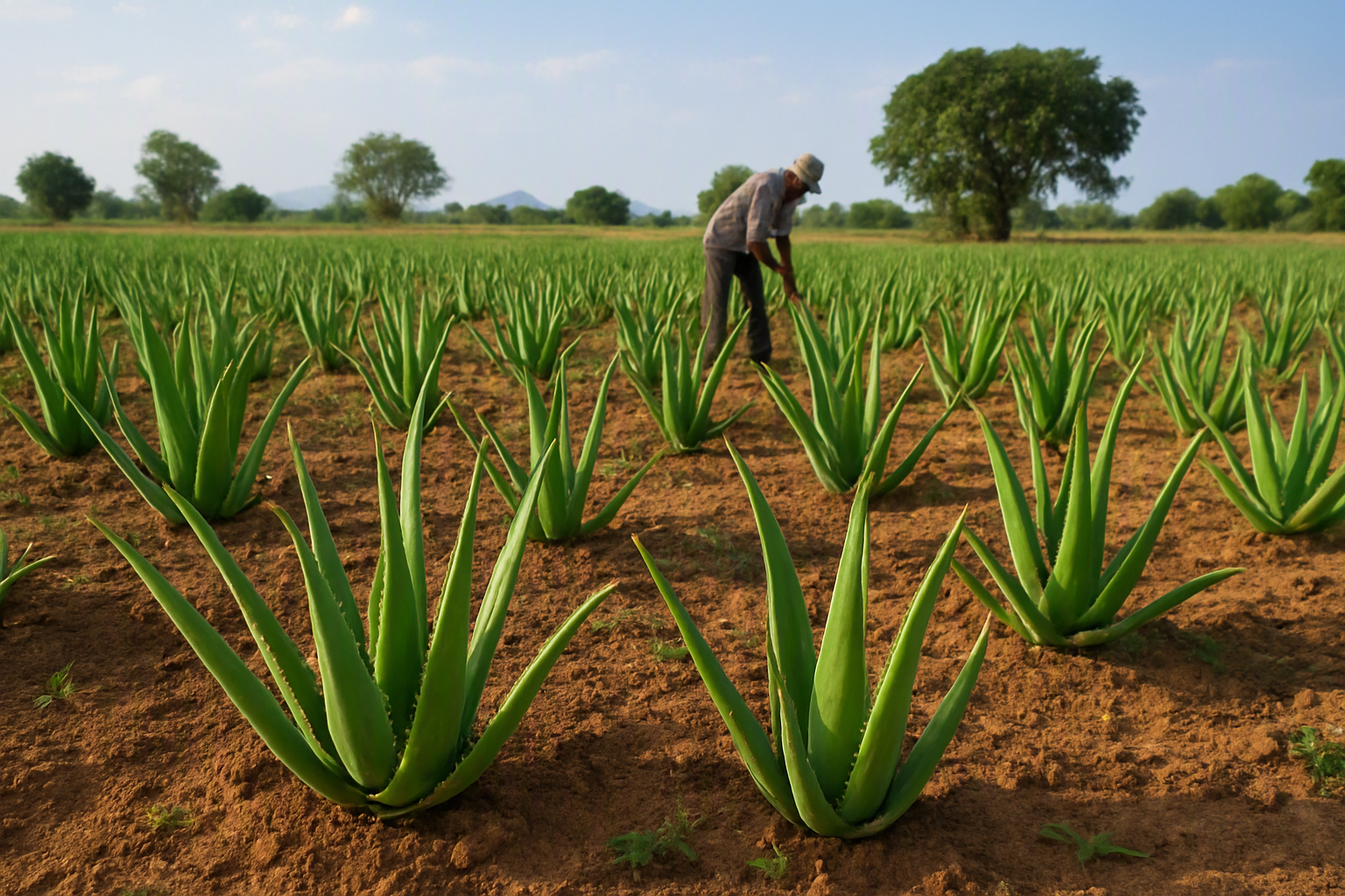 How to Grow Aloe Vera in Andhra Pradesh