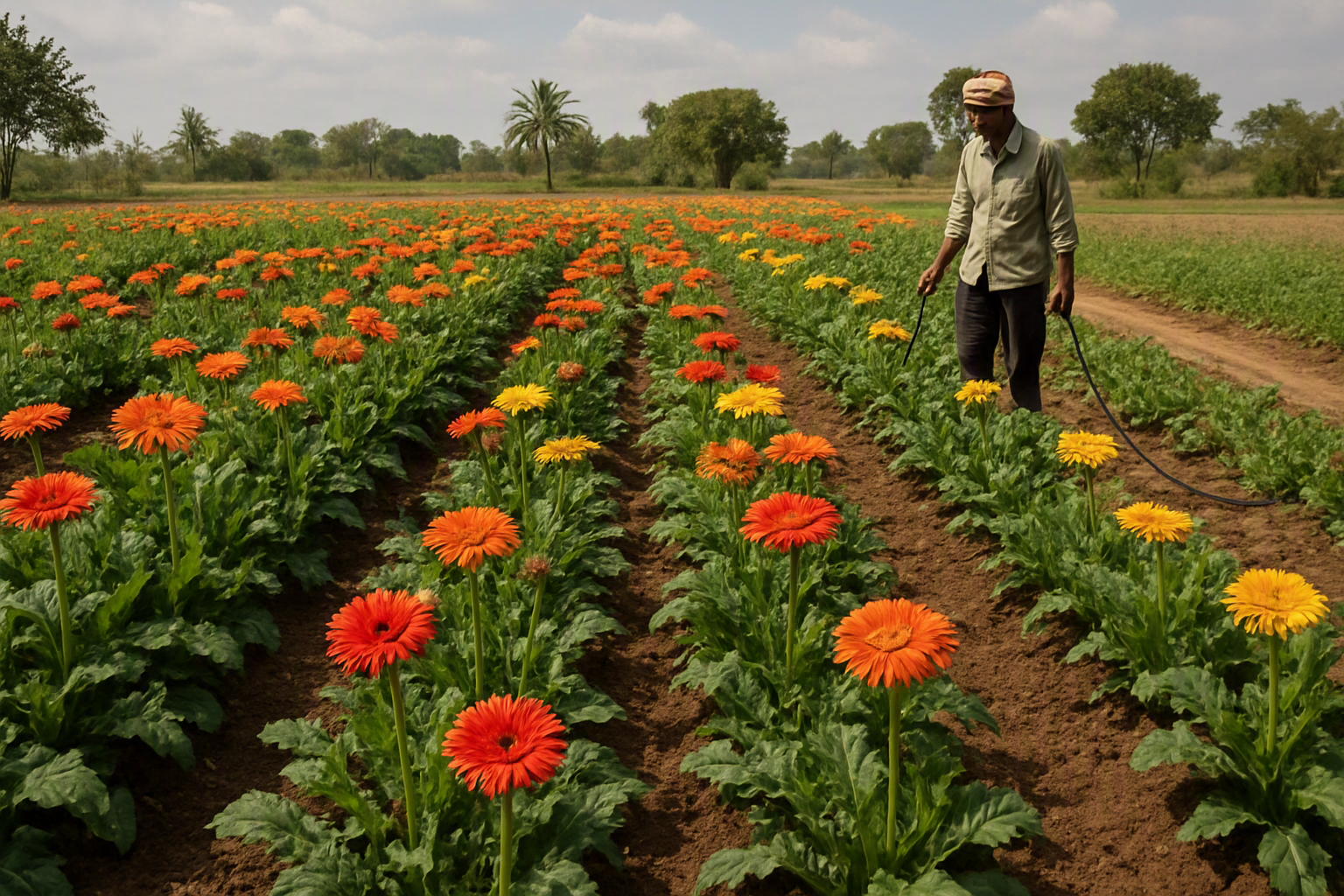 How to Grow Gerbera in Guntur: Practical Farming Guide