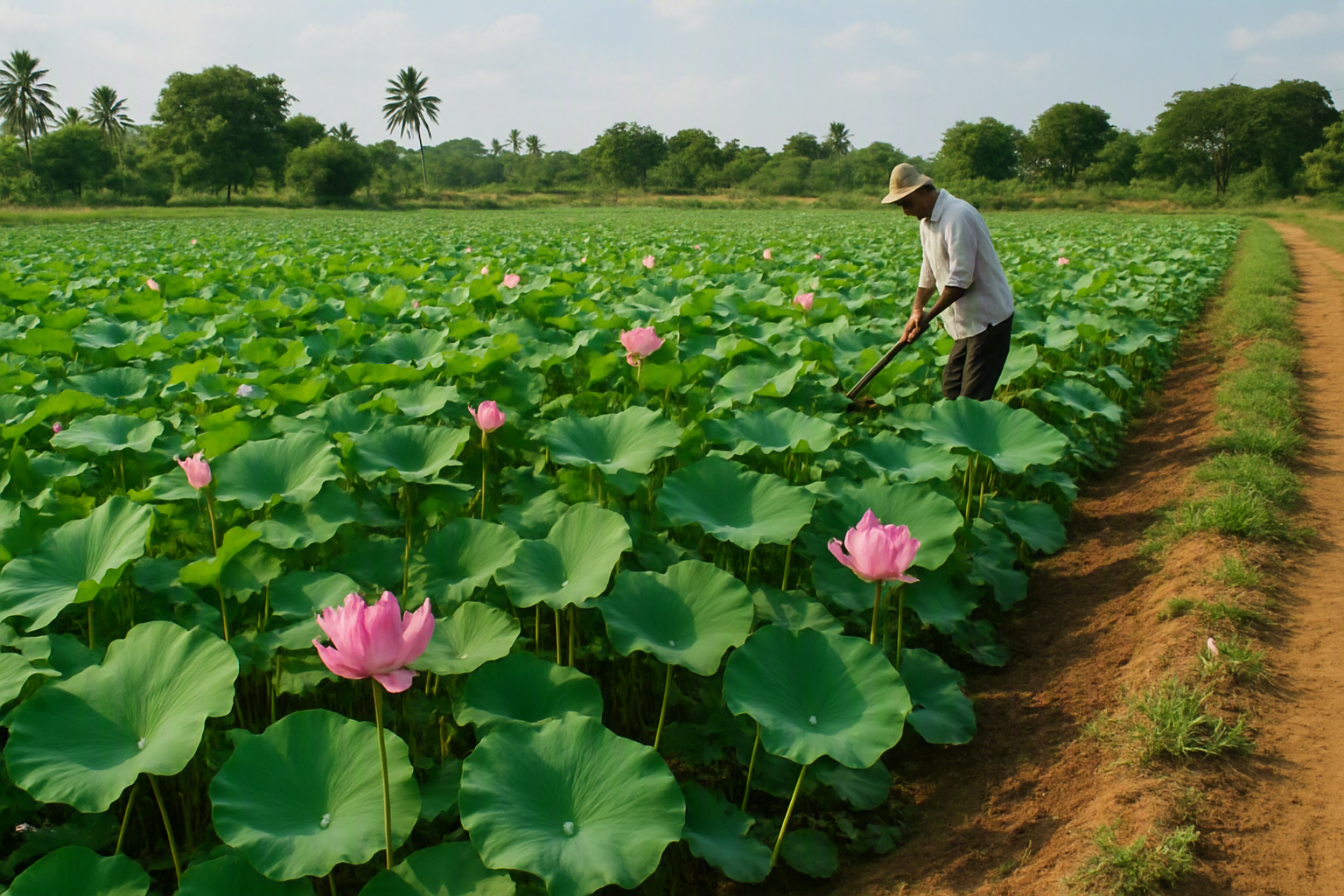 How to Grow Lotus in Kongu Nadu: Practical Farming Guide