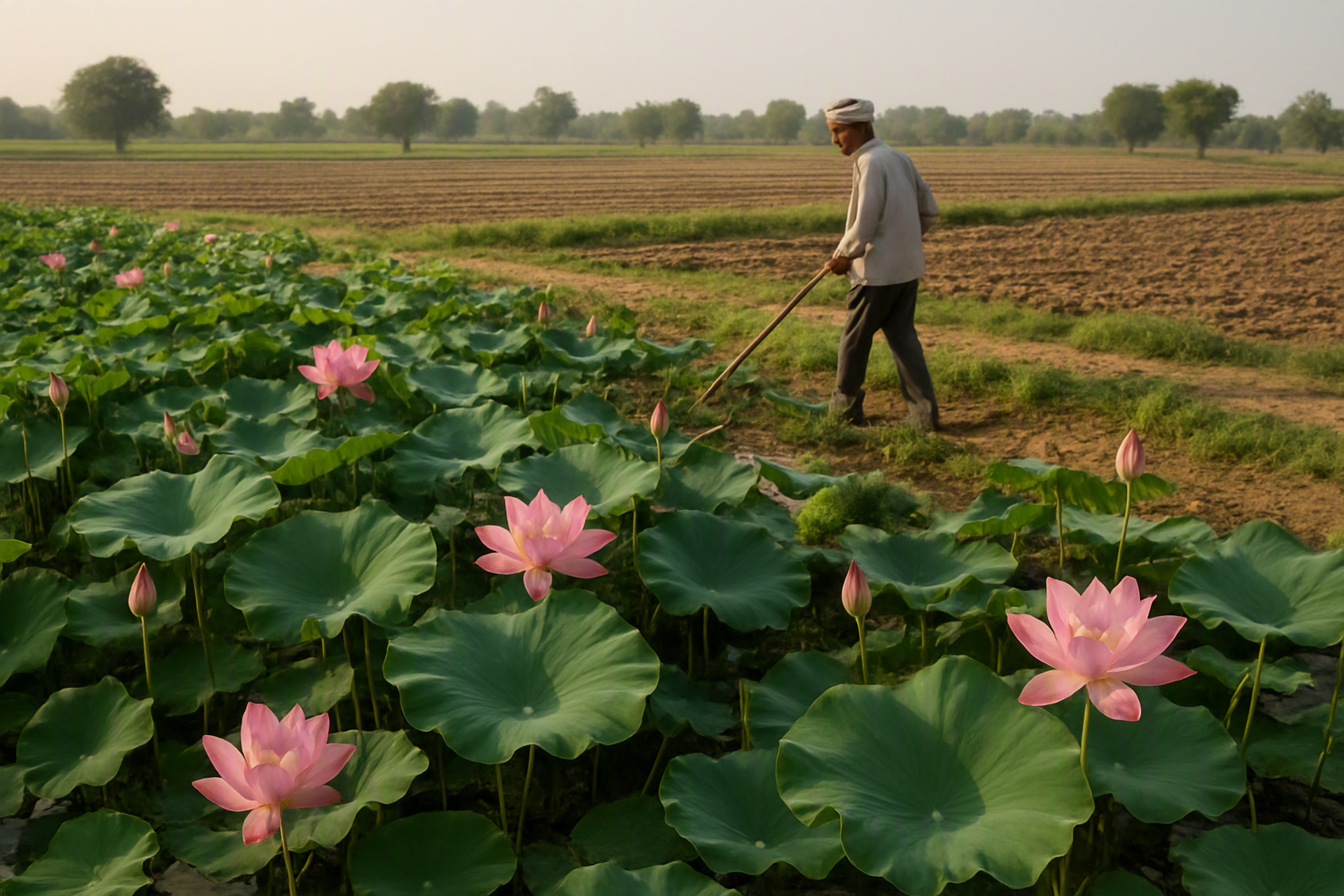 How to Grow Lotus in Kutch: Practical Farming Guide
