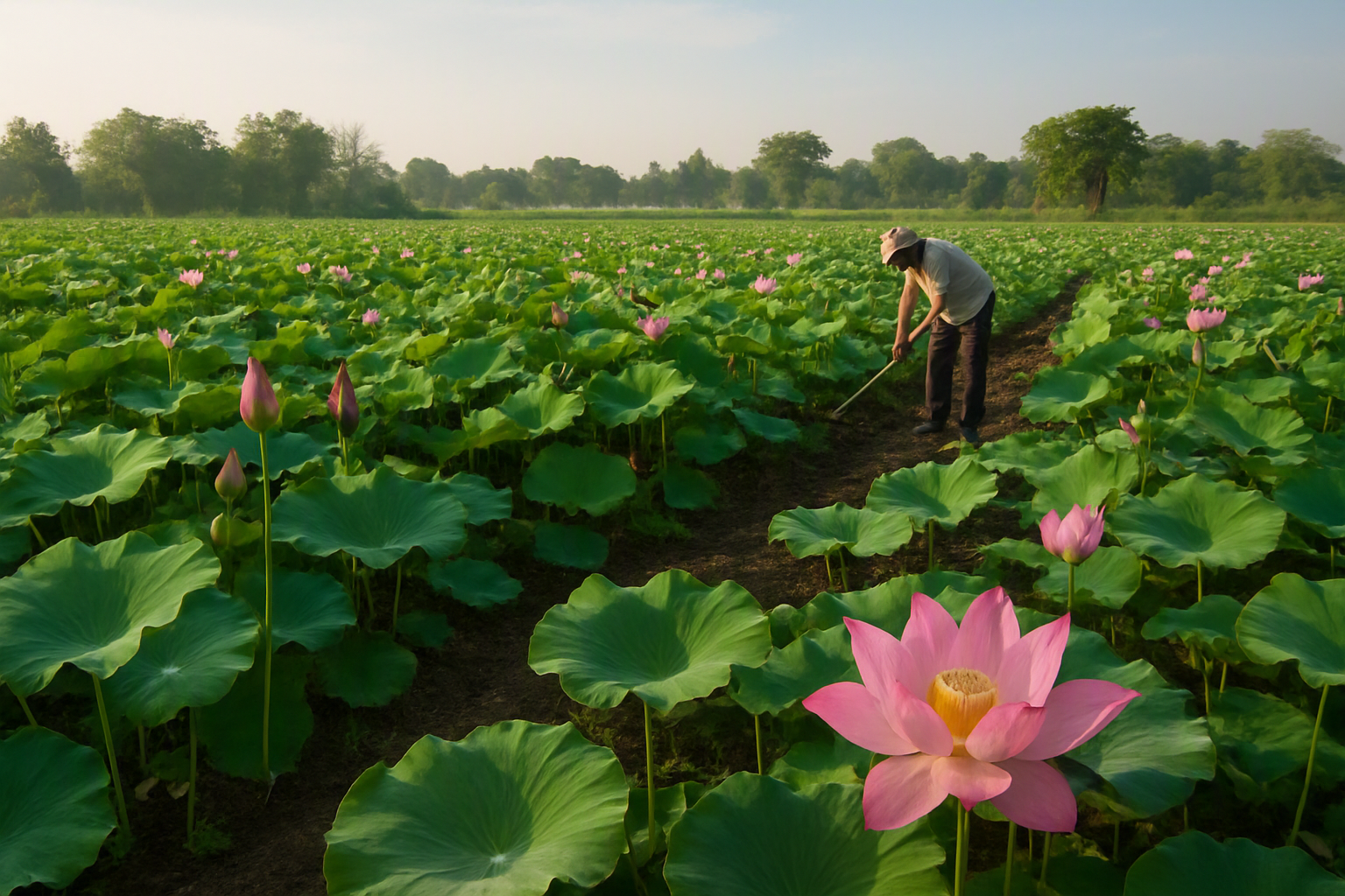 How to Grow Lotus in Pune: Complete Farming Guide
