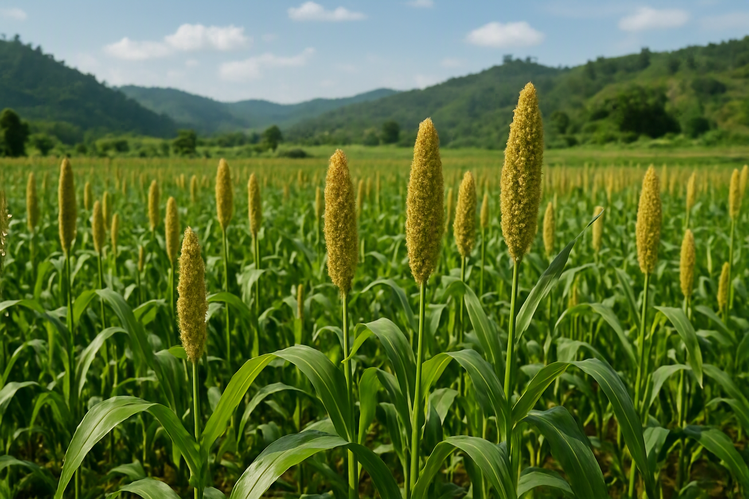 How to Grow Proso Millet (Cheena) in Nagaland
