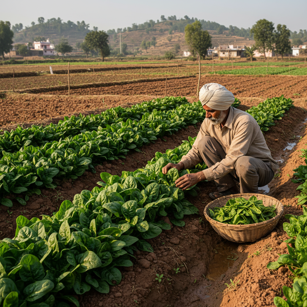 How to Grow Spinach in Malwa: Complete Farming Guide