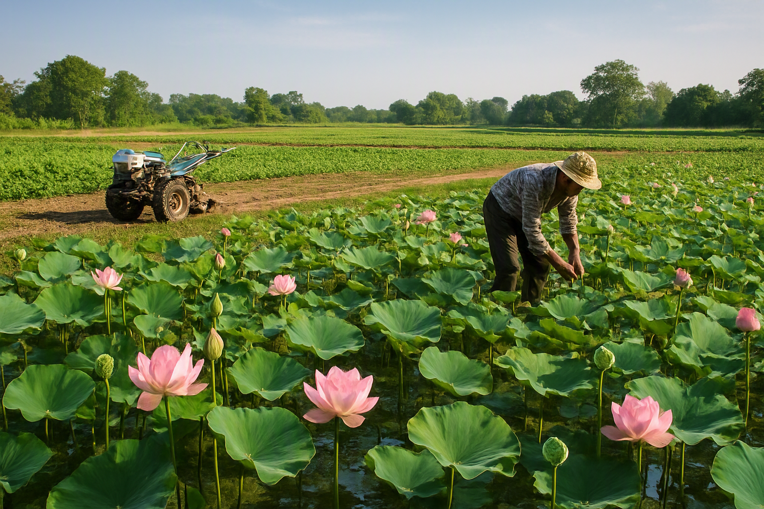 Lotus Cultivation in Ujs: Complete Guide from Sowing to Sale