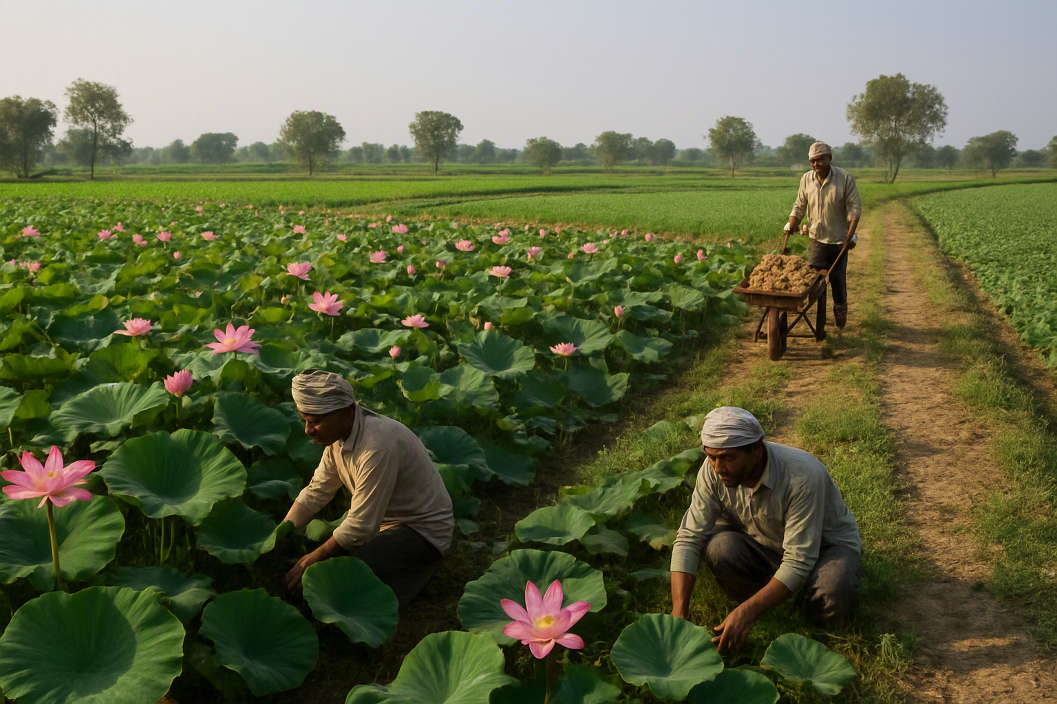 Lotus in Haryana: Practical Guide from Sowing to Selling