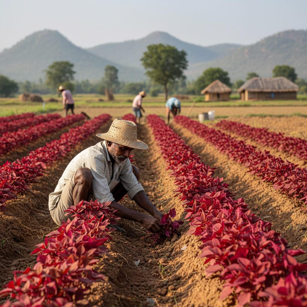 Madurai Red Amaranth Cultivation: A Farmer’s Guide
