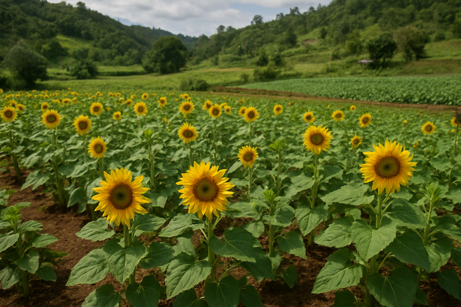 Ornamental Sunflower in Mizoram: Practical Cultivation Guide