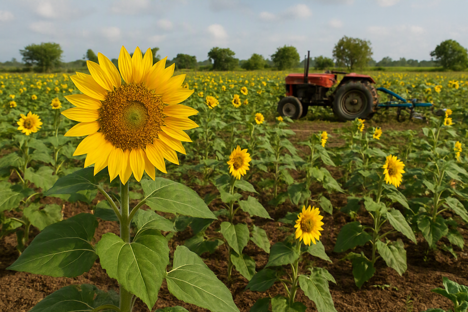 Ornamental Sunflower in Telangana: Practical Cultivation Guide