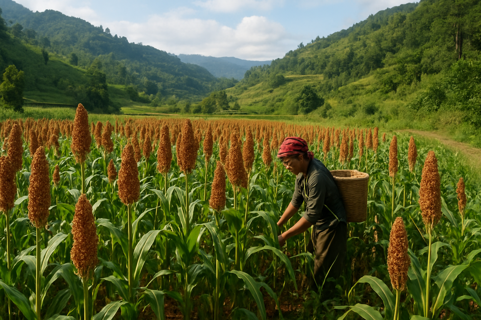Sorghum in Nagaland: Practical Guide from Sowing to Sale