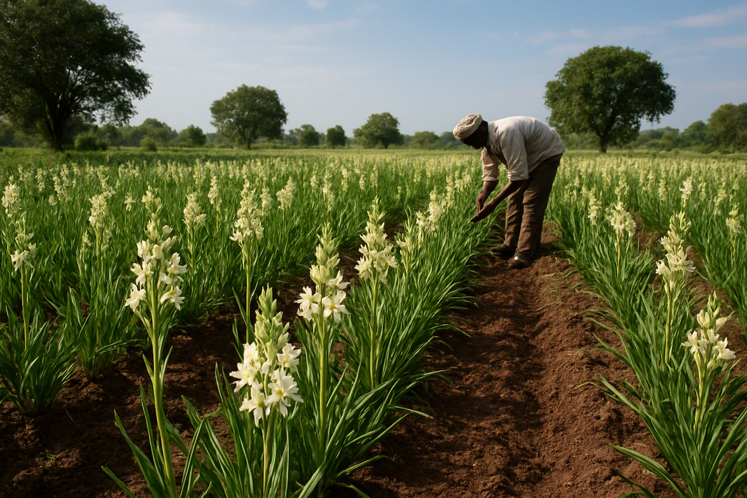Tuberose Farming in Kongu Nadu: Varieties and Practical Guide