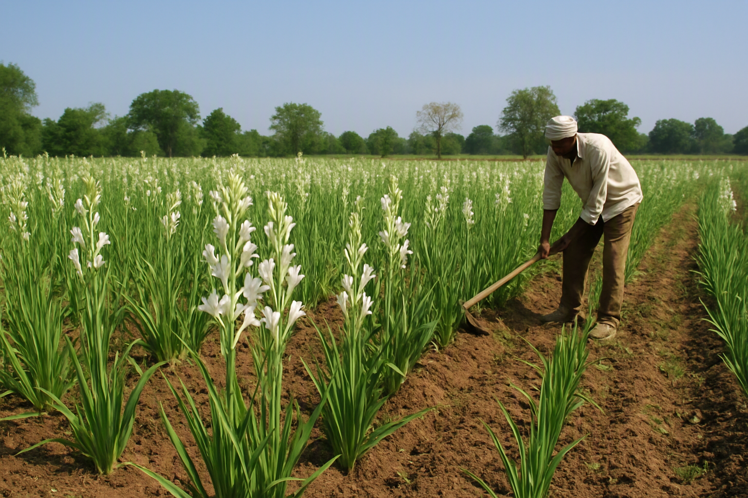 Tuberose in Chhattisgarh: Practical Guide from Sowing to Selling